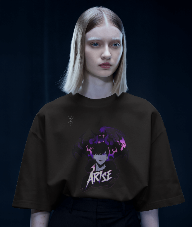 Sung Jinn Woo Solo Leveling Arise Premium Black Colored T-Shirt™ ★★★★★